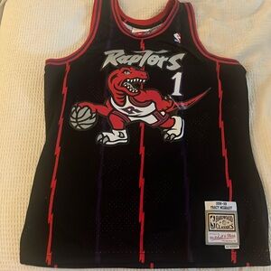 Tracy Mcgrady throwback Raptors jersey